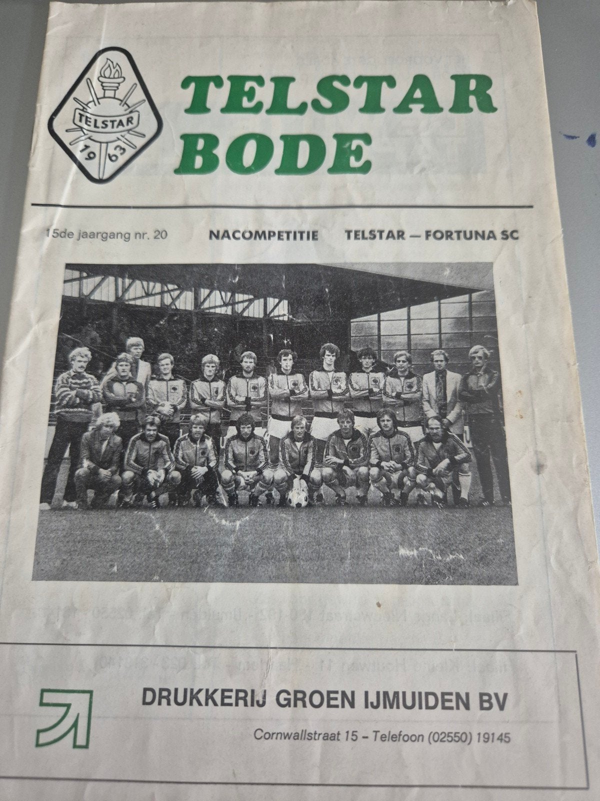 TELSTAR - FORTUNA S.C, Ophalen of Verzenden