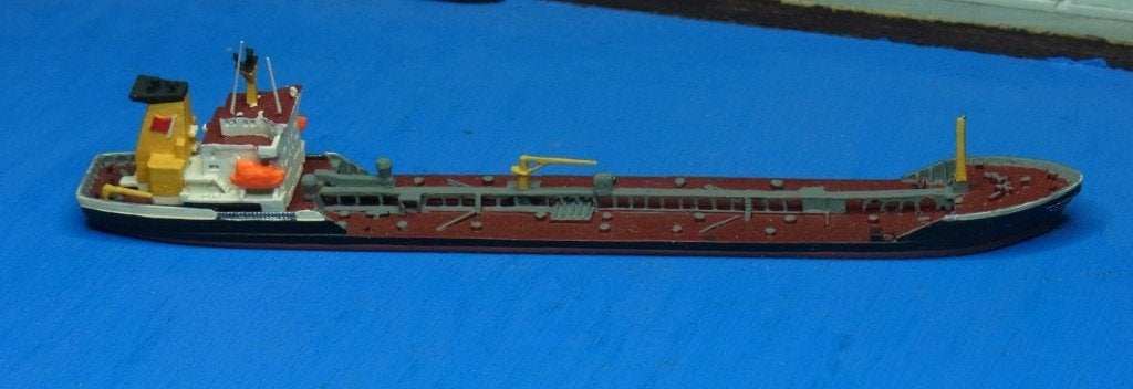 tanker Hummel 1:1250, Ophalen of Verzenden, Zo goed als nieuw, Motorboot, Schaalmodel