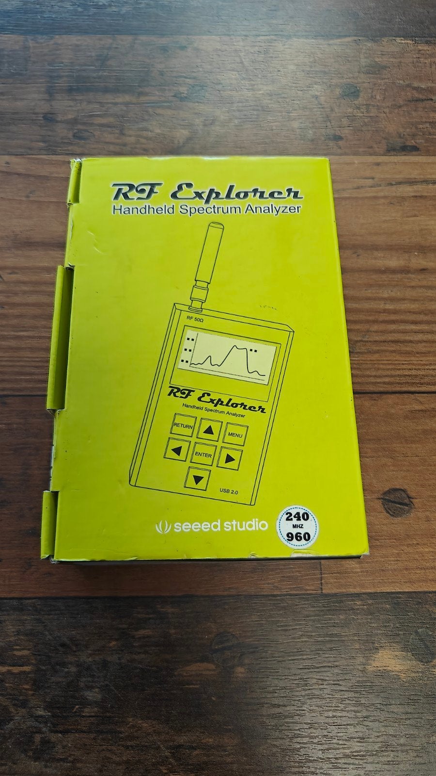 RF Explorer Handheld Spectrum Analyzer - 240-960 MHz, No. 11, Building 2, Xieli Industrial Park, Longhua New District, Shenzhen, China