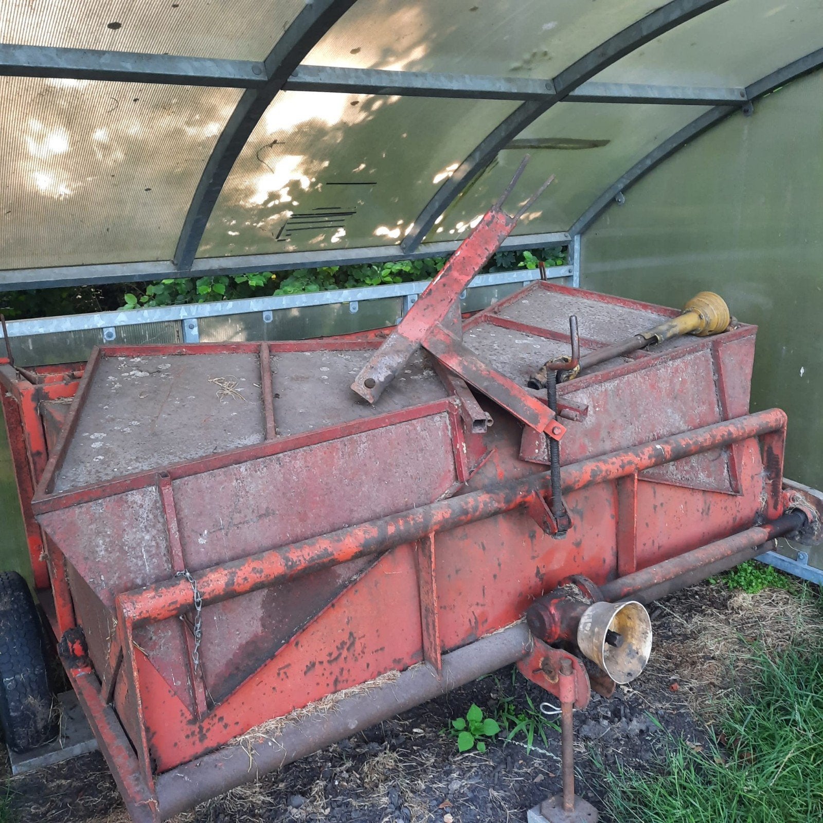 Veenhuis trommelschudder, 3 woeltanden, Ophalen, Gewasbescherming en Bemesting