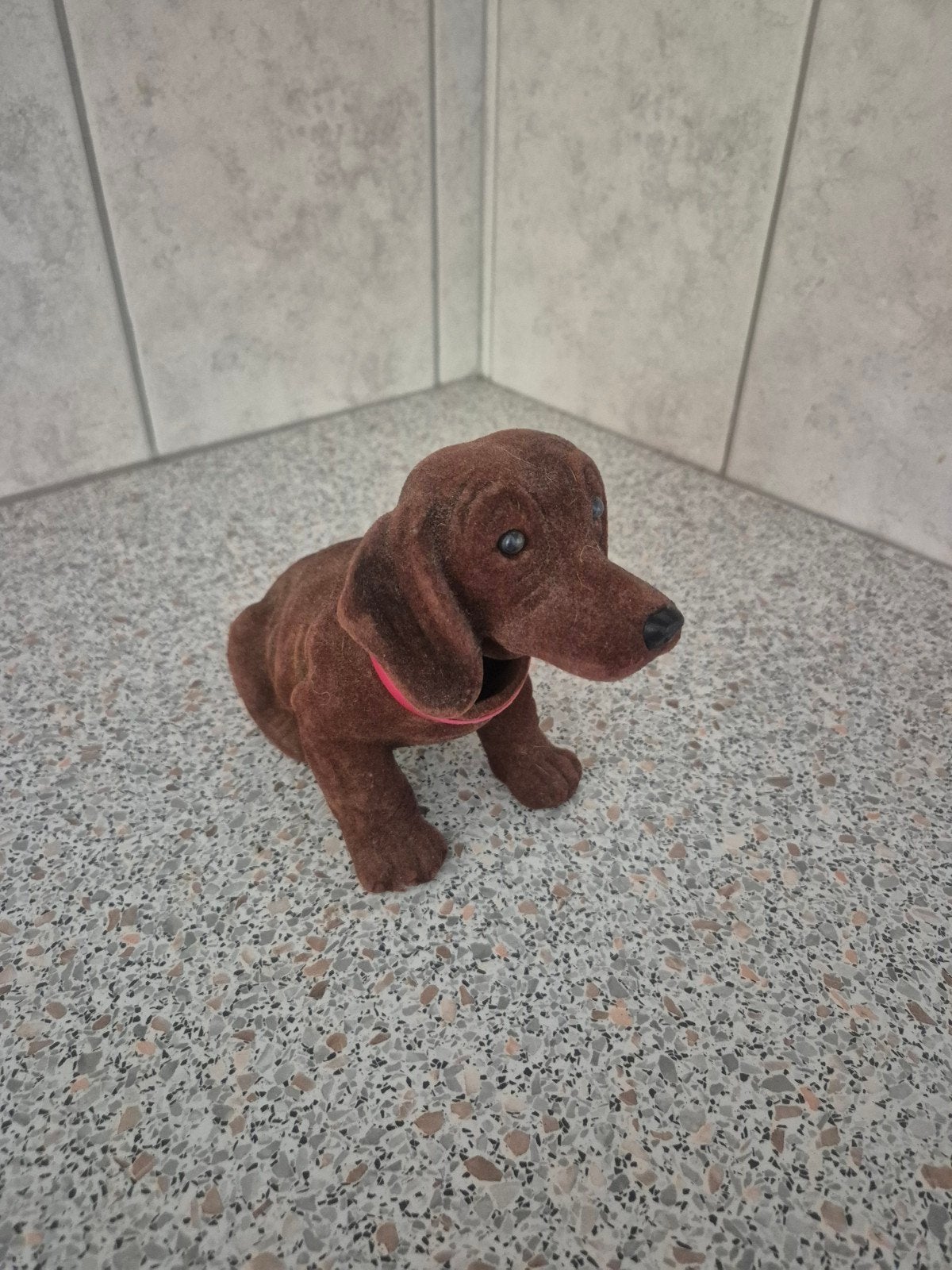 hoedenplank hondje met beweegbare kop, Ophalen of Verzenden, Zo goed als nieuw, Dier