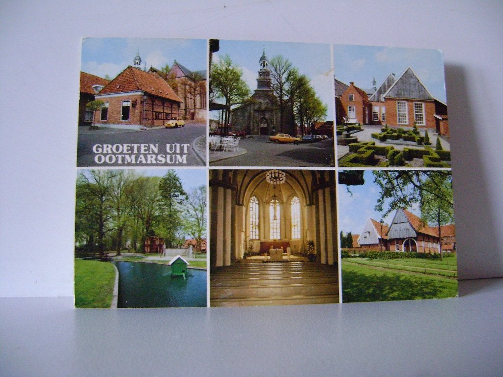 Ansichtkaart Groeten uit Ootmarsum uit 1987, Ophalen of Verzenden, 1980 tot heden, Ongelopen, Overijssel