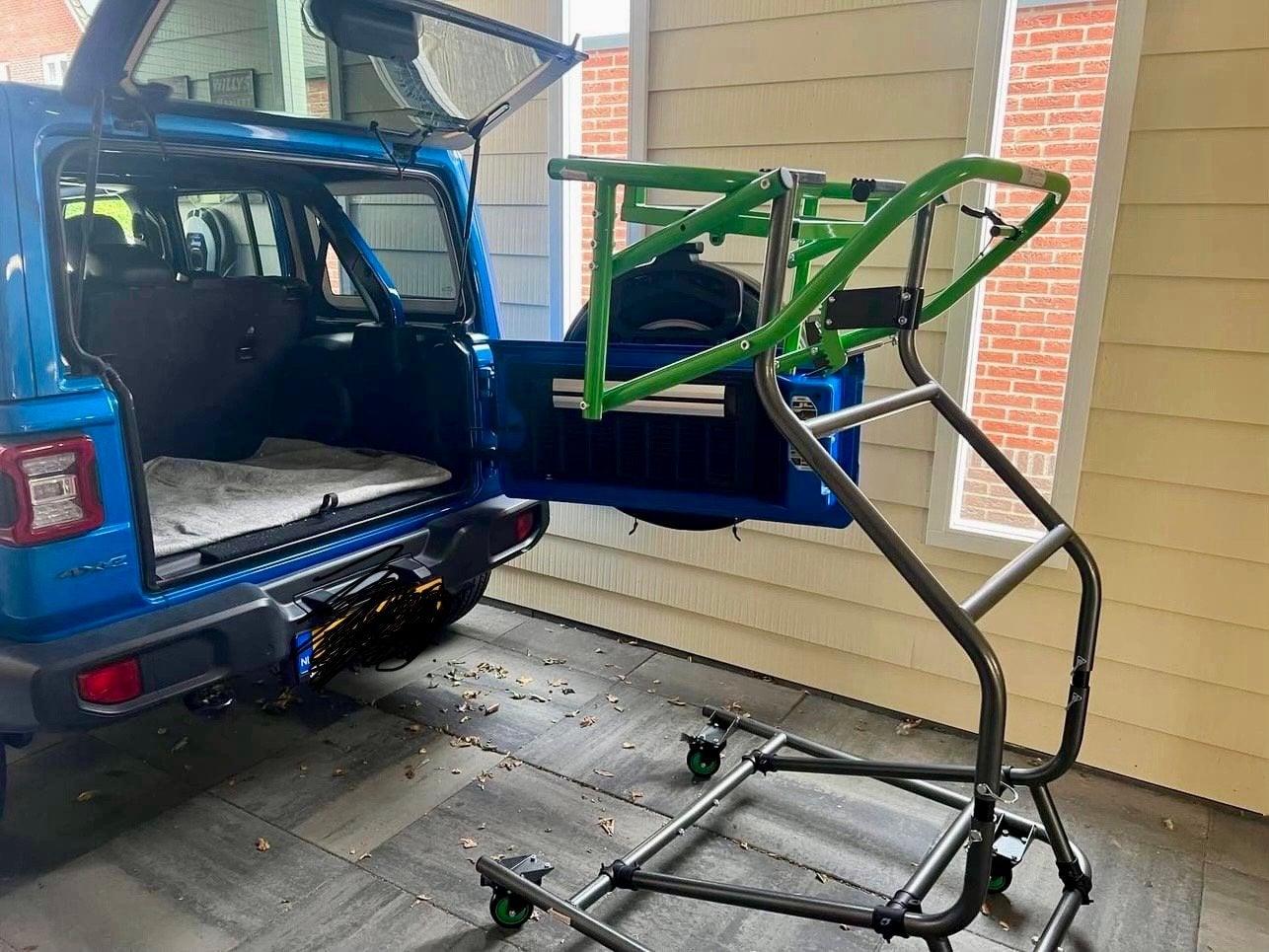 Daklift gebruikt voor Jeep Wrangler, Ophalen, Jeep
