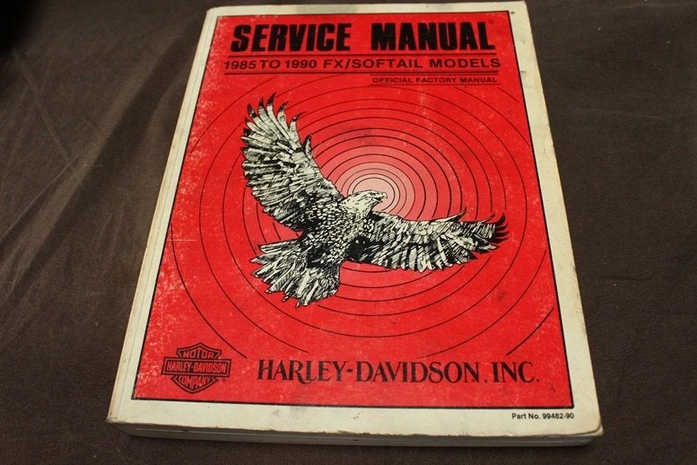 Harley Davidson 1985-1990 FX Softail models service manual, Ophalen of Verzenden, Harley-Davidson of Buell