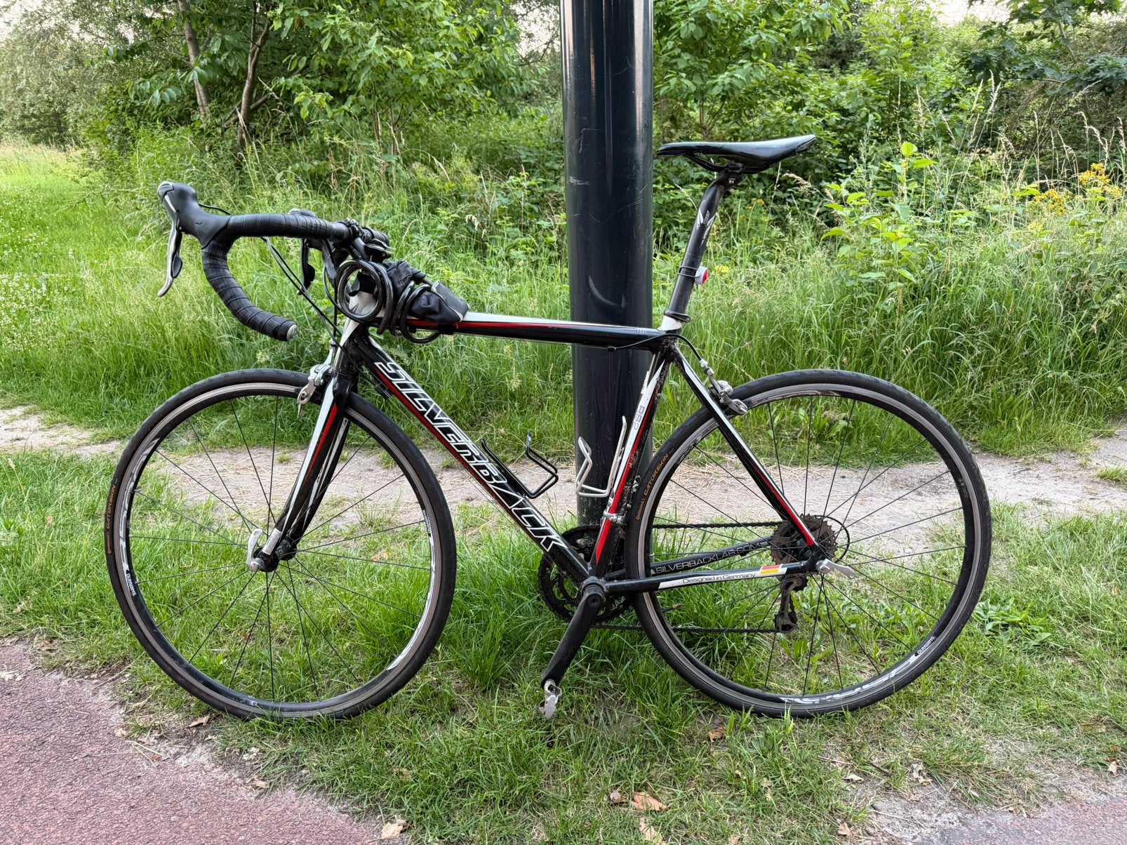 Silverback Racefiets – Shimano Tiagra, Gebruikt, Aluminium, 15 tot 20 versnellingen, Ophalen