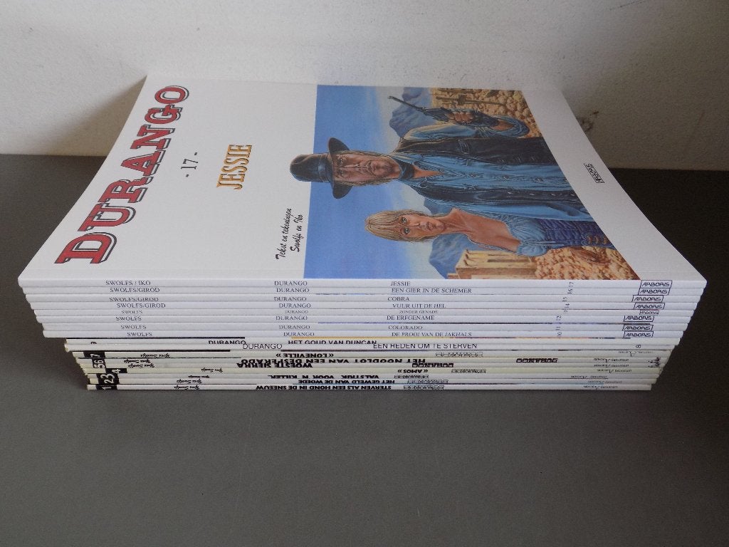 Durango ~ Complete serie 1 t/m 17, Complete serie of reeks, Ophalen of Verzenden, Gelezen, Swolfs, Yves