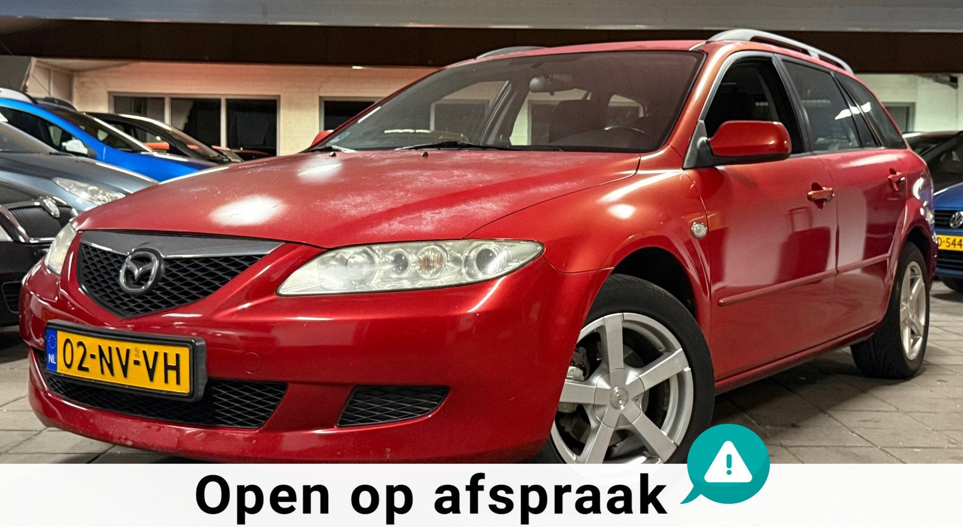 Mazda 6 Sportbreak 2.0i Touring|NAP|APK03-27|Cruise|Airco|LM, Voorwielaandrijving, Stof, Gebruikt, 4 cilinders