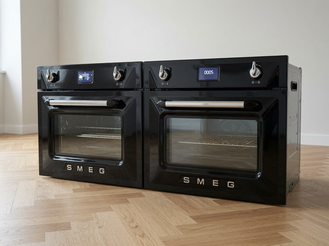 Smeg SF4920VCN en SF4920MCN Ovenset - topconditie, 45 tot 50 cm, Smeg, 60 cm of meer, Ophalen of Verzenden
