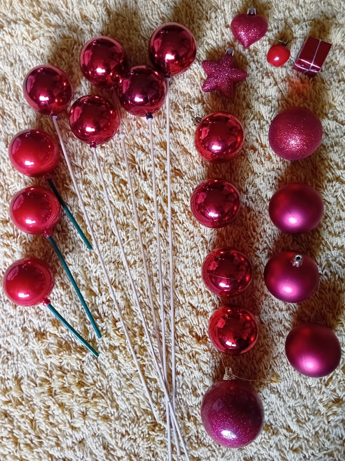 rode Kerstballen, Ophalen, Zo goed als nieuw