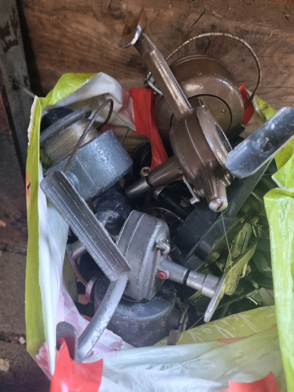 tas vol oude en antieke molens, Ophalen, Gebruikt, Molen
