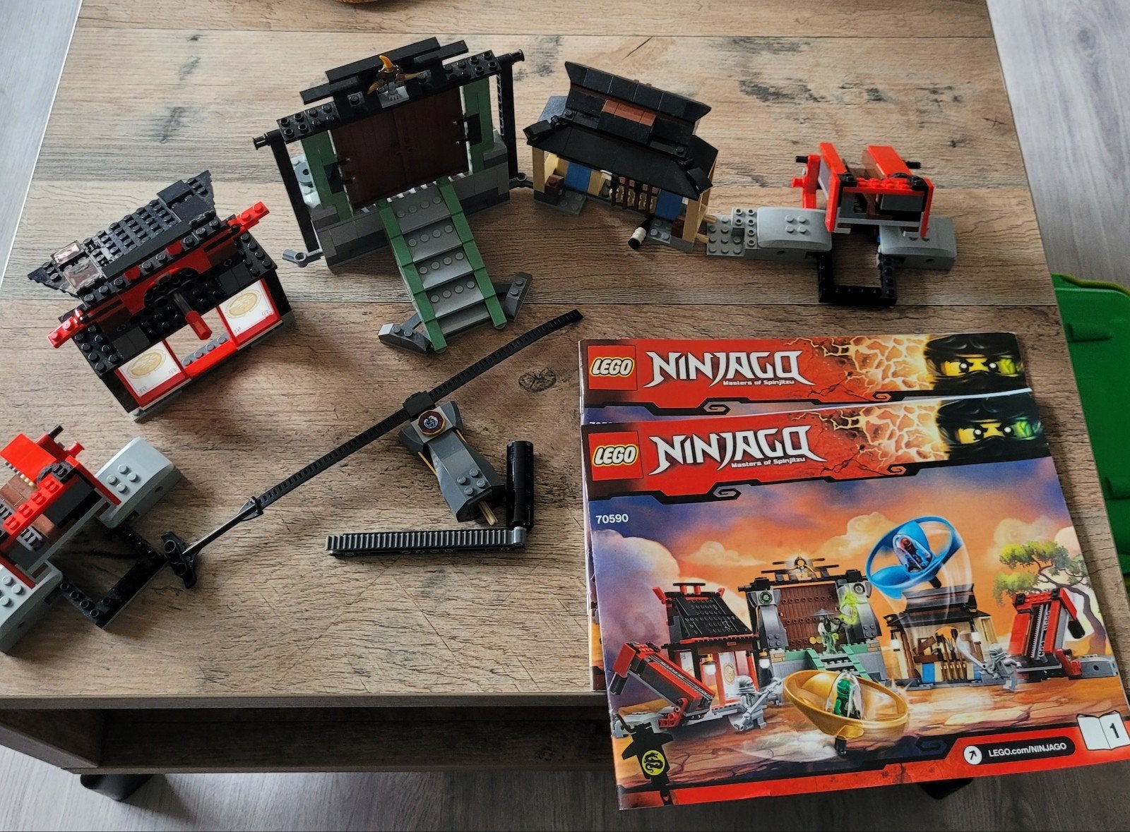 LEGO Ninjago 70590 - Niet compleet, met instructies, Ophalen of Verzenden, Gebruikt