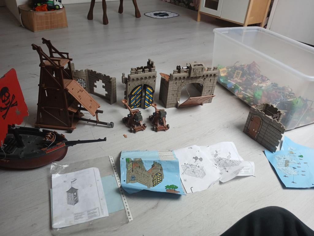 Playmobil Kasteels, Piratenschip en Accessoires, Ophalen, Gebruikt, Complete set