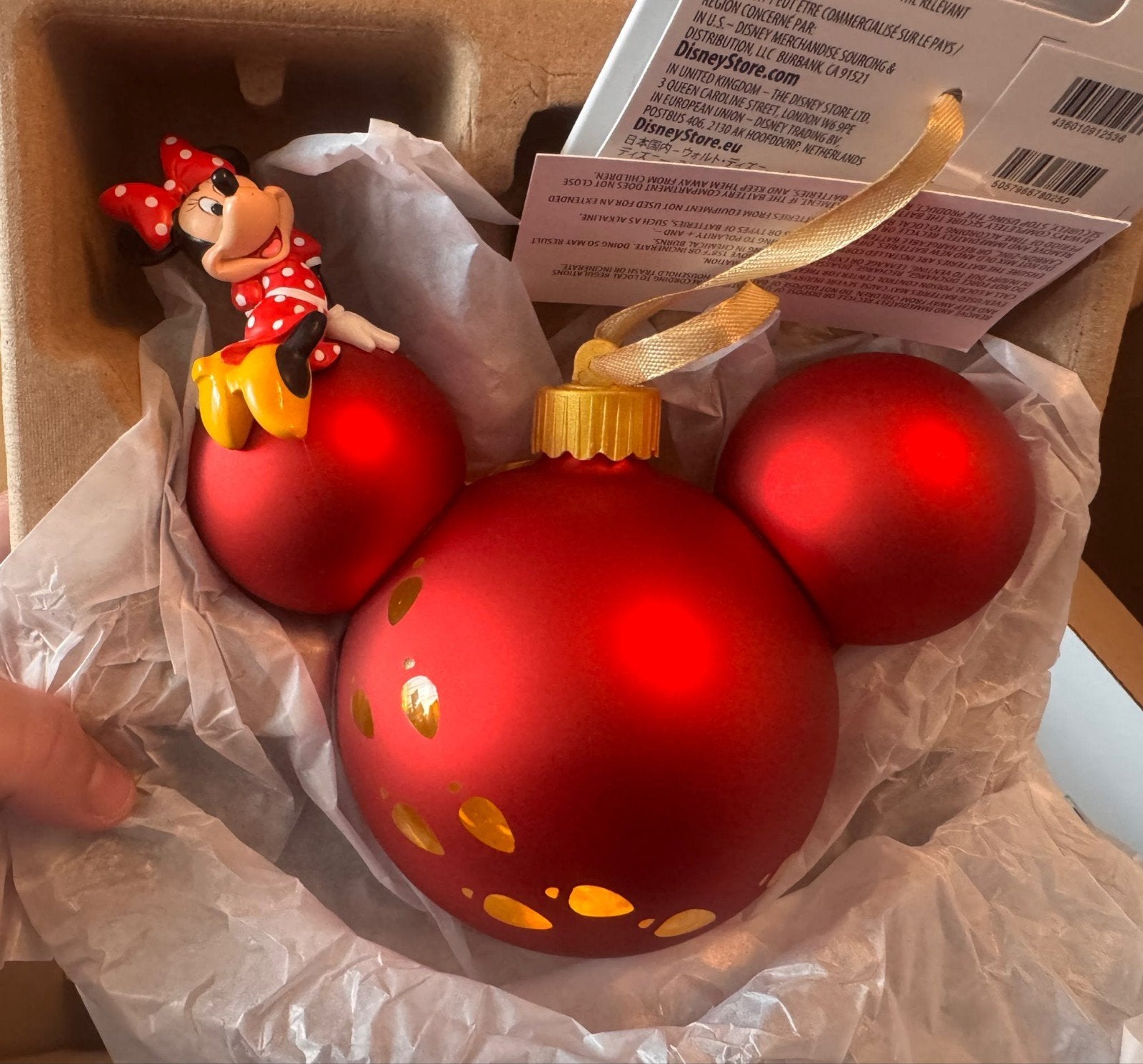 disney kerstballen, Ophalen of Verzenden, Overige figuren, Nieuw, Overige typen