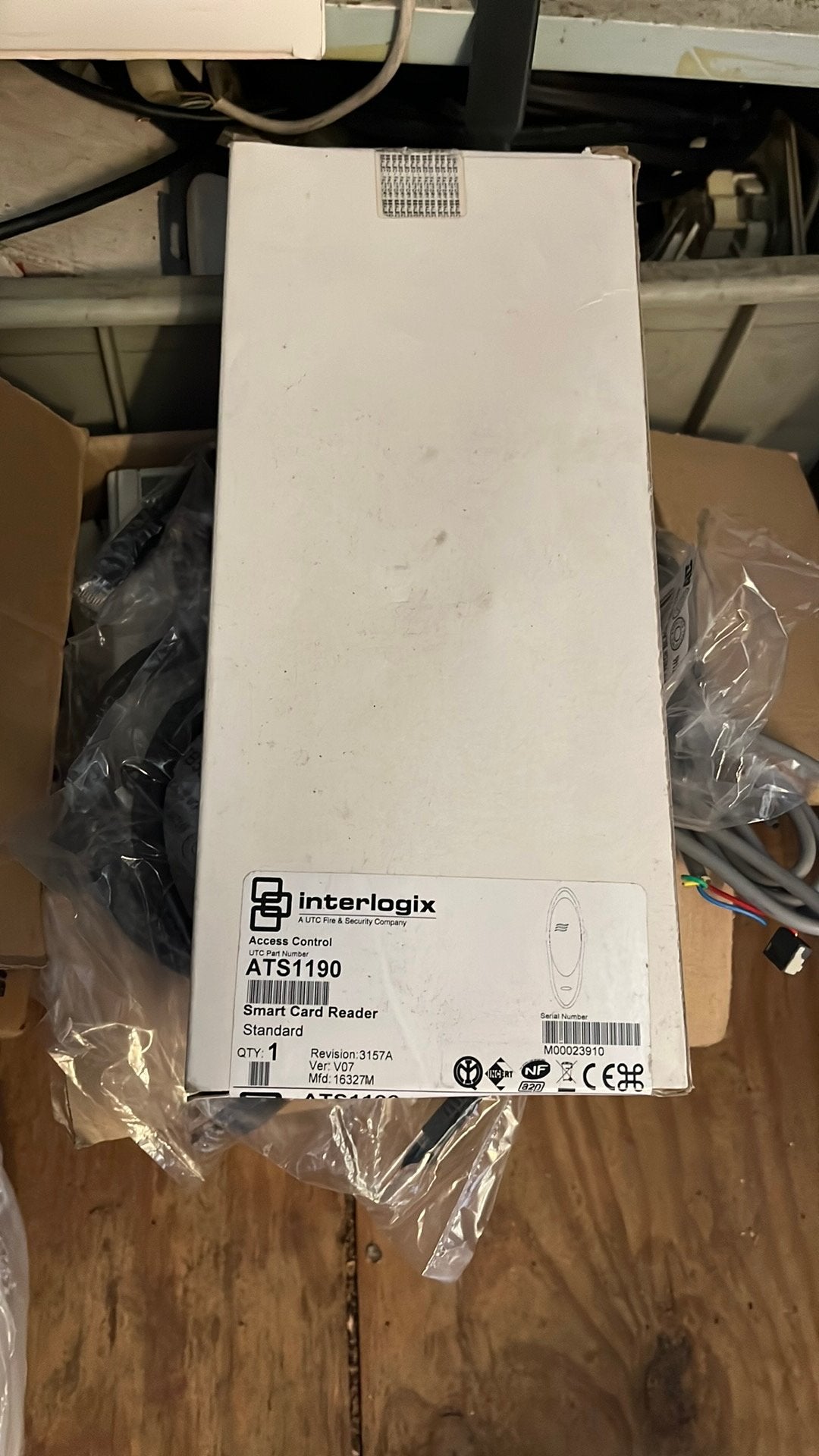 Interlogix ATS1190 Smart Card Reader - Nieuw in doos, Ophalen of Verzenden, Nieuw, Overige typen