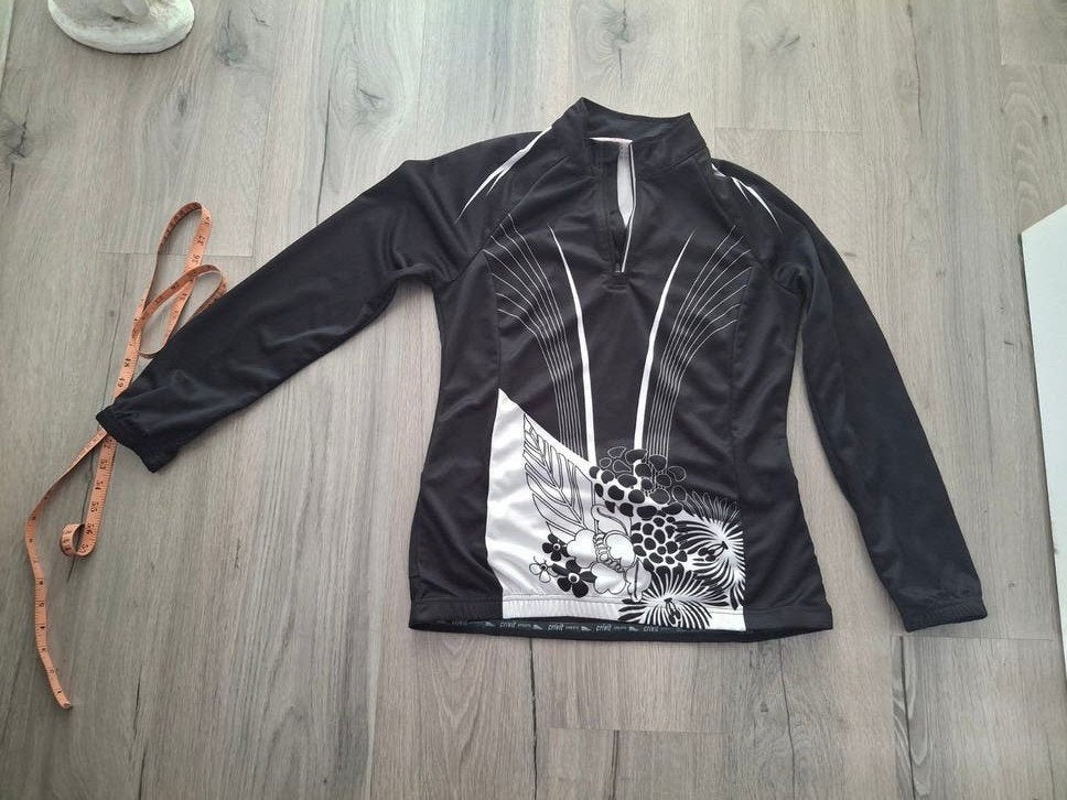 Fietsshirt met bloemen en lange mouwen M, M, Crivit Sports, Ophalen of Verzenden, Zo goed als nieuw