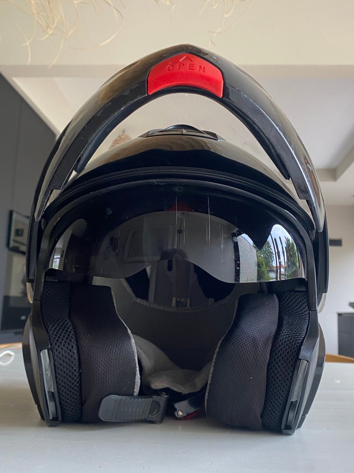 Intergraal helm maat M met 3 modussen, Ophalen, Bumper