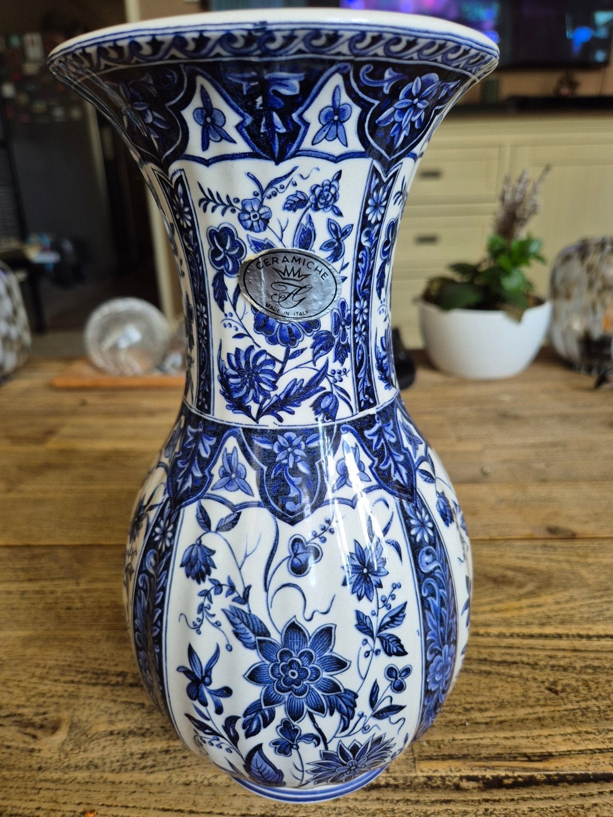 Vintage Italiaanse Design Vaas – Francesco Guarino (FG) – Ja, Ophalen of Verzenden