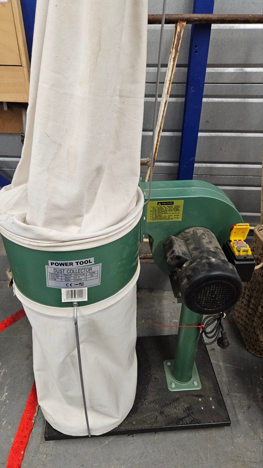 Stofafzuiger Power Tool FM230 - 750W, Doe-het-zelf en Verbouw, Ophalen of Verzenden