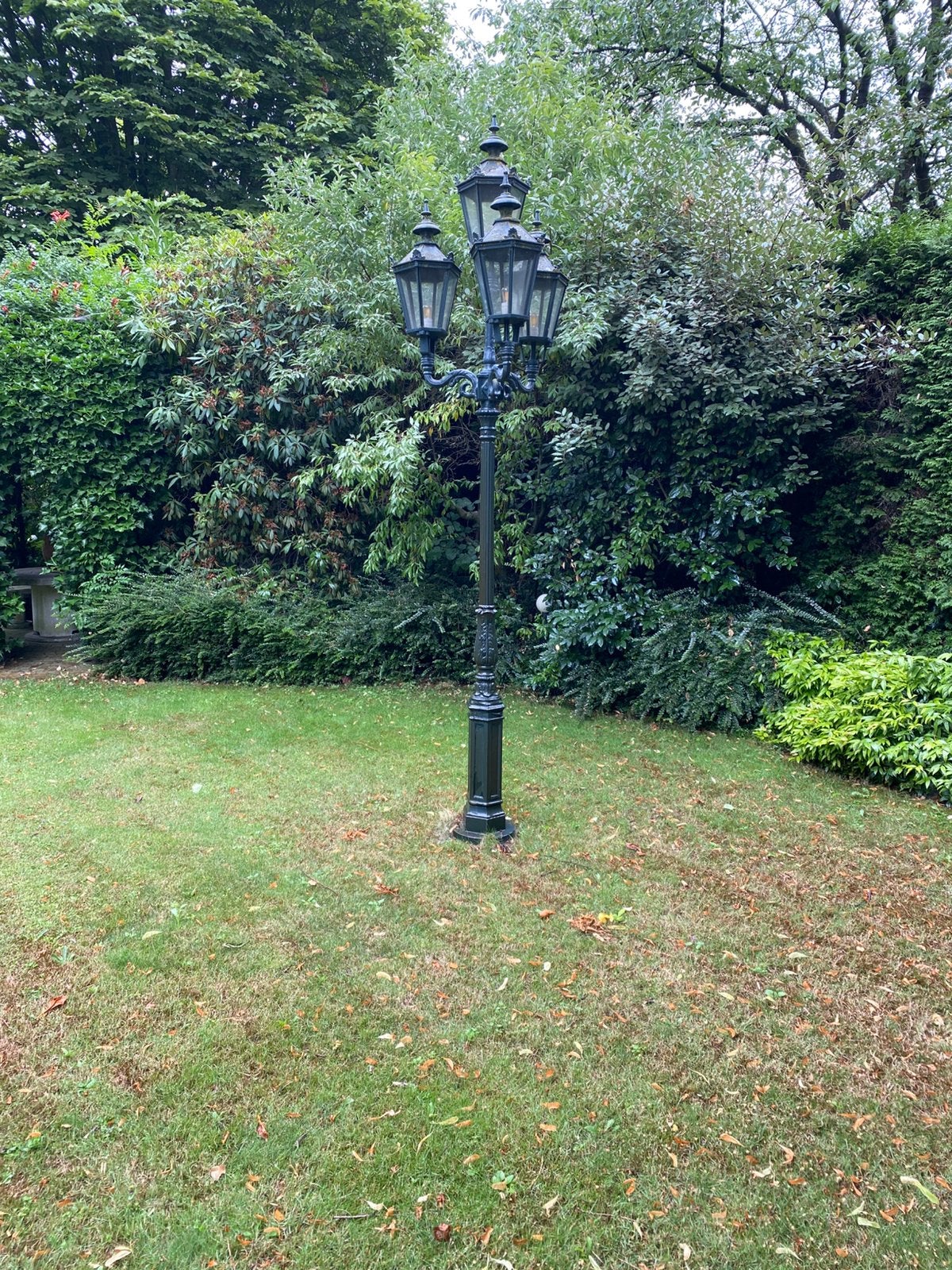Klassieke straatlantaaarn, Ophalen, Gebruikt, Staande lamp, Netvoeding