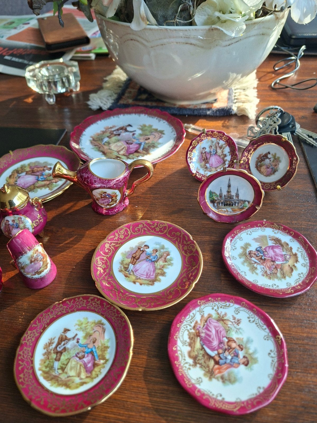 vintage  servies, Ophalen