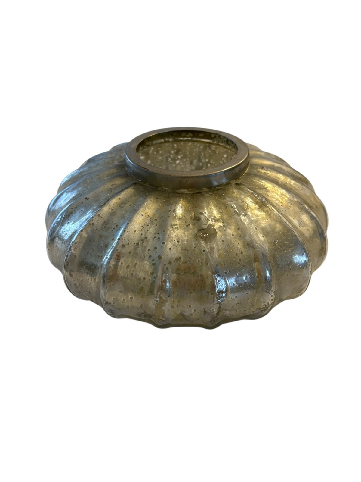 Rivièra Maison Precious Pumpkin Hurricane M goud windlicht, Windlicht, Gebruikt, 12 cm, Rivièra Maison