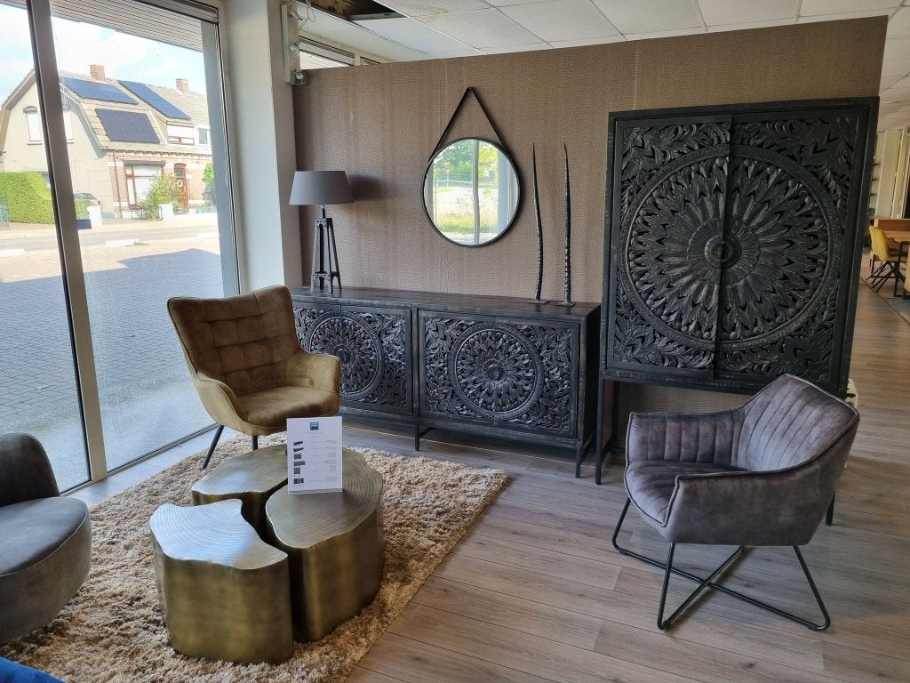 MEUBEL OUTLET LIVINNHOME24 GROTE VOORRAAD! GEEN LEVERTIJDEN, Metaal, Nieuw, Ophalen of Verzenden, Vier