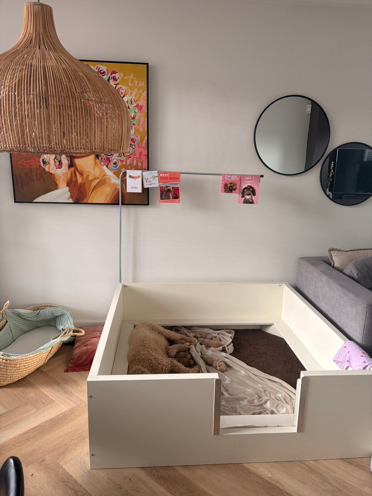Werpkist groot 140cm x 140 cm, Dieren en Toebehoren, Hondenhokken, Ophalen, Zo goed als nieuw, 110 cm of meer, Minder dan 65 cm