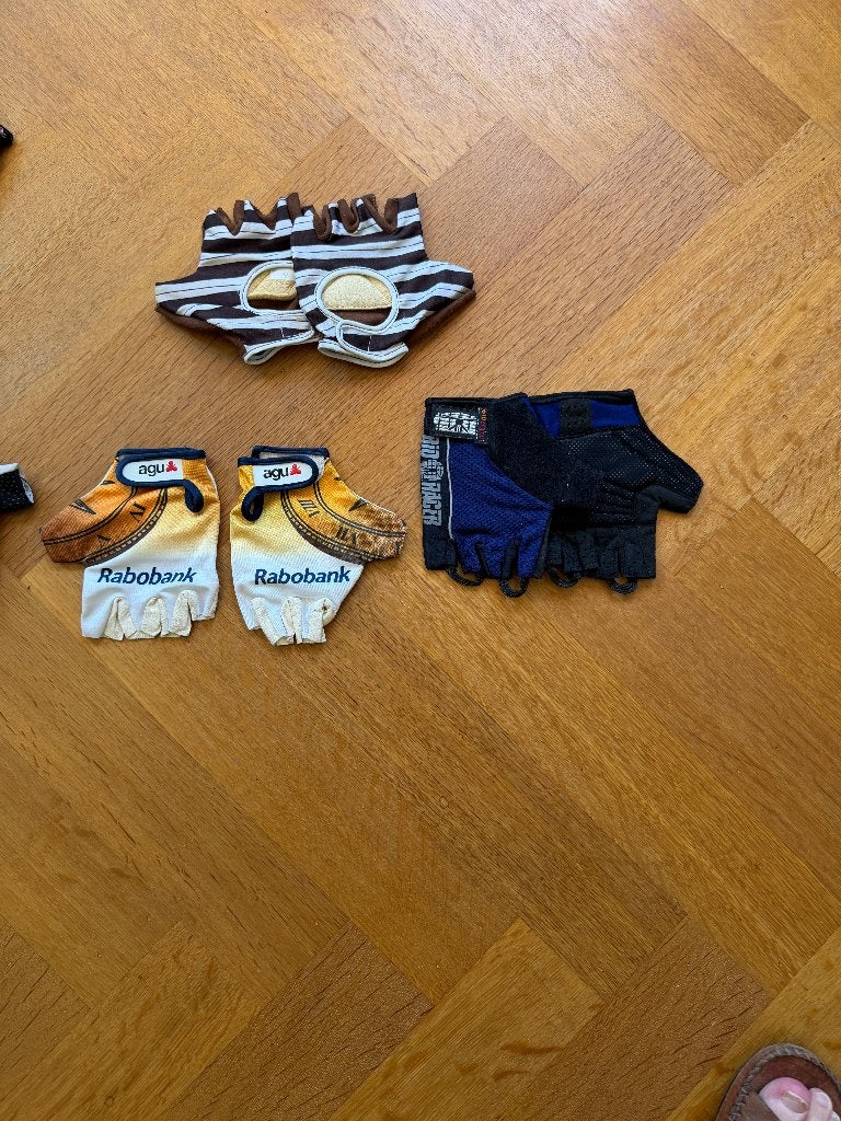 Wielren handschoenen retro, Ophalen of Verzenden, Nieuw, Overige typen