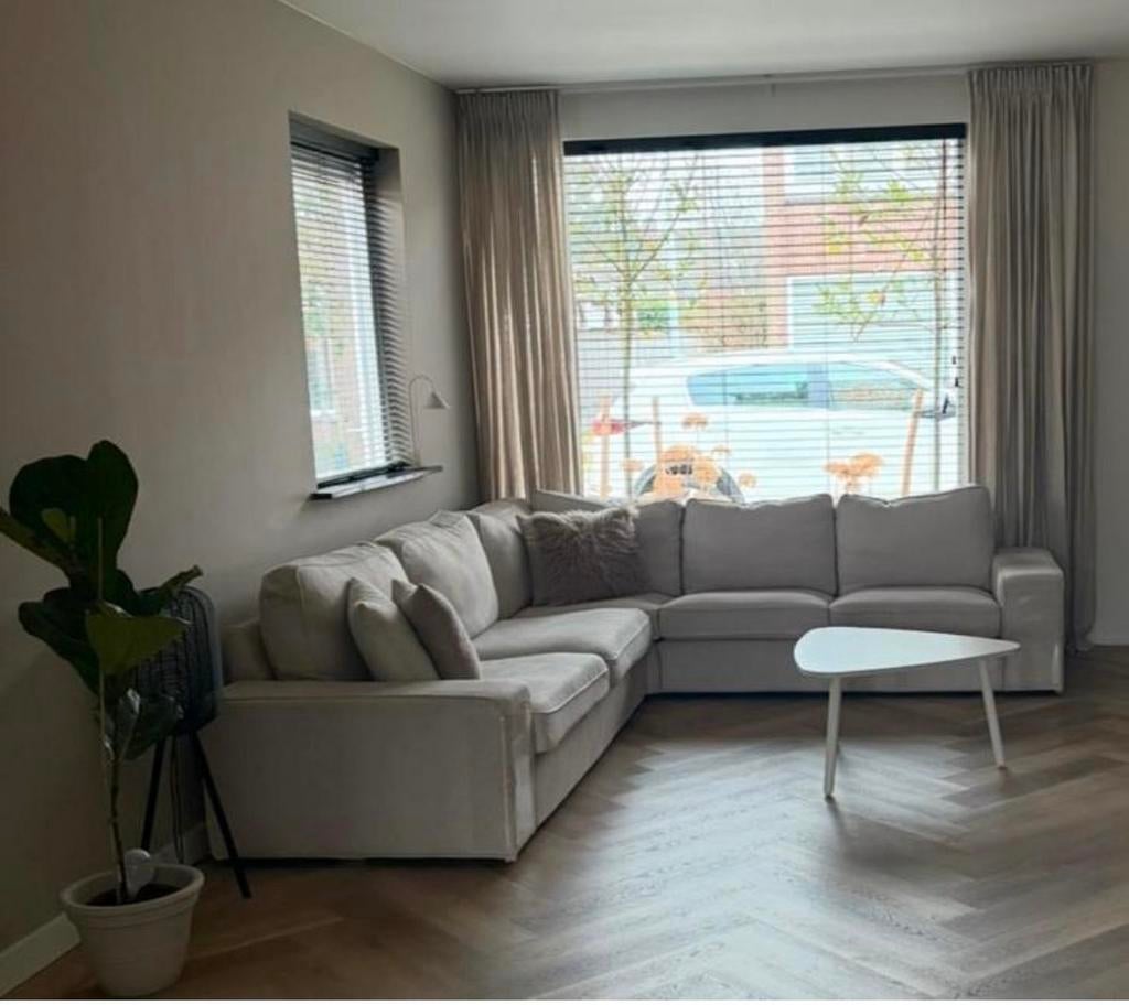 IKEA Kivik Hoekbank - Beige, Ophalen, Gebruikt, Stof