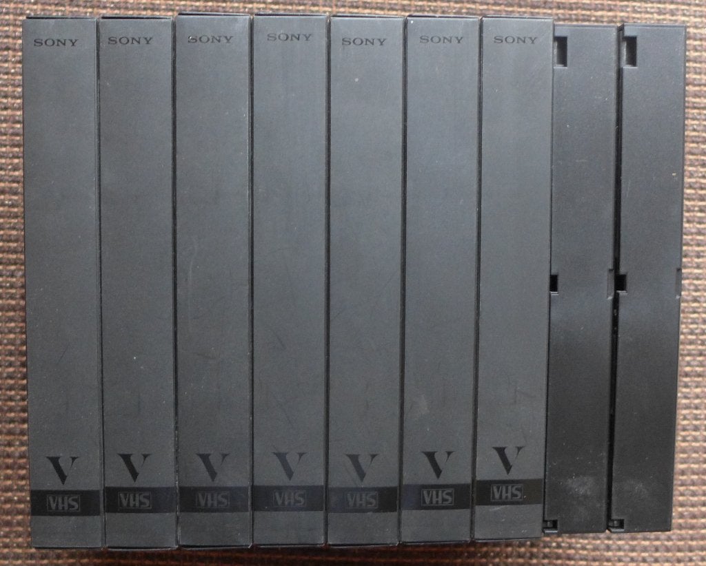 Sony Video VHS banden p/s, Alle leeftijden, Ophalen of Verzenden, Zo goed als nieuw, Muziek