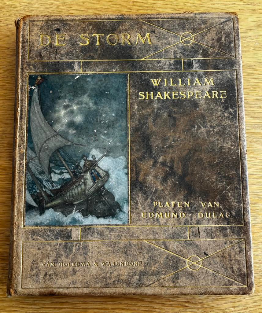 William Shakespeare – De Storm – Edmund Dulac geïllustreerd, Ophalen of Verzenden