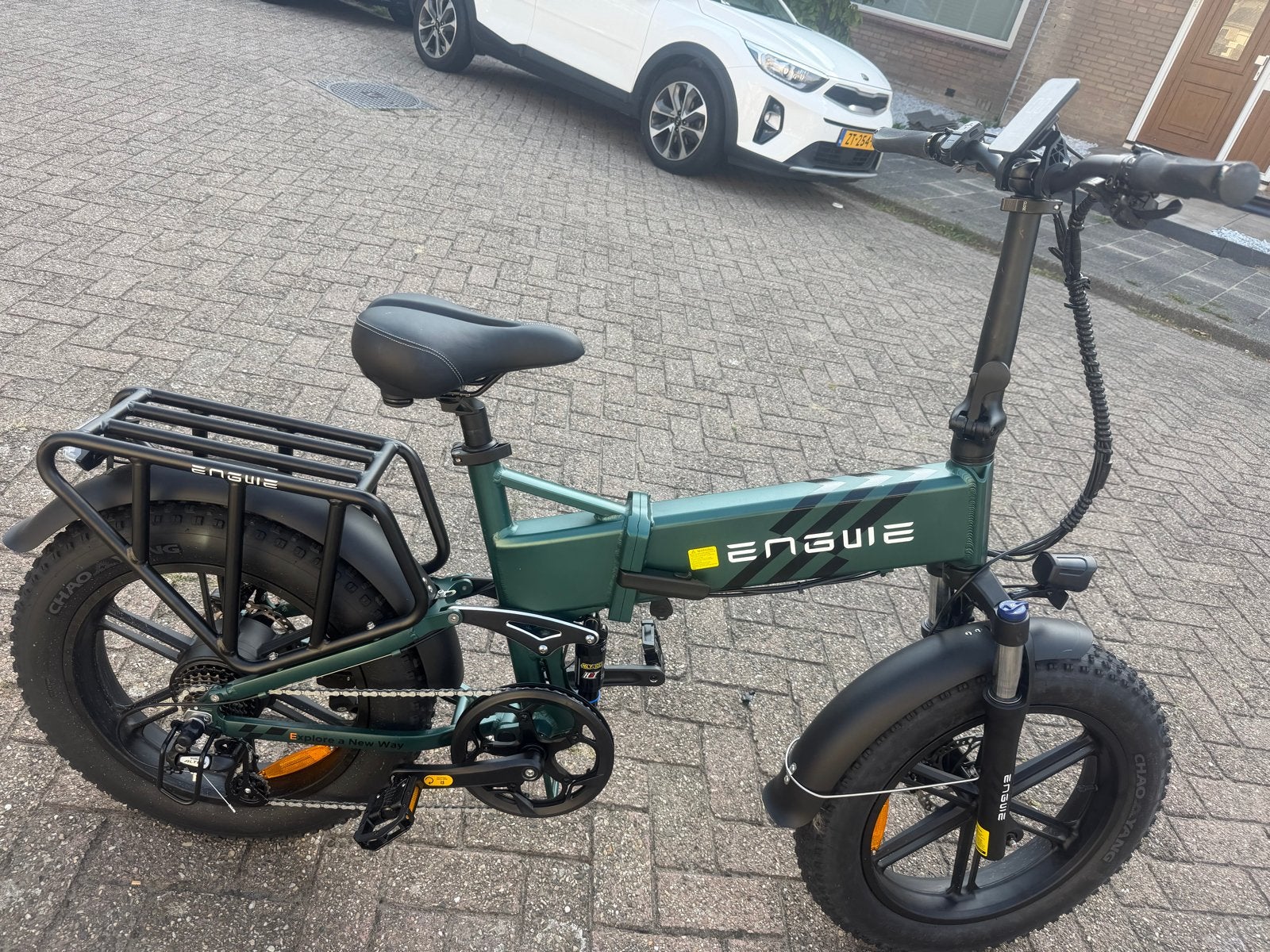 Engwe pro engine 2.0 opvouwbare elektrische fiets -nieuw, Fietsen en Brommers, Elektrische fietsen, Nieuw, 59 cm of meer, 50 km per accu of meer