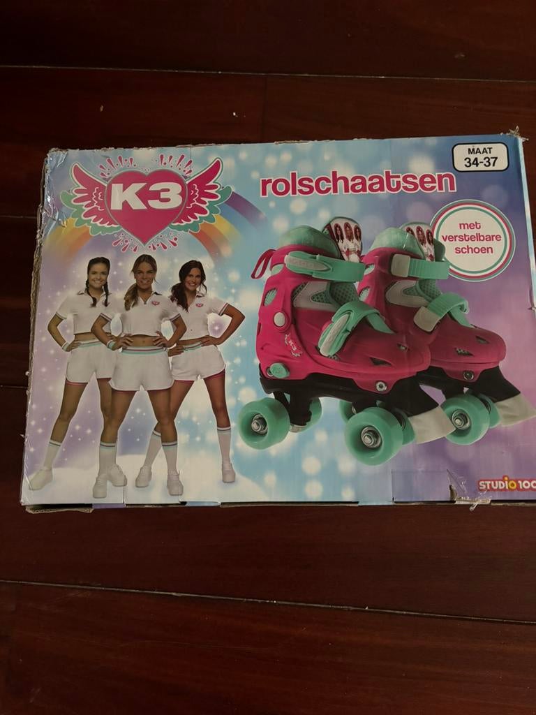 K3 Rolschaatsen NIEUW, maat 34-37, Ophalen, Nieuw