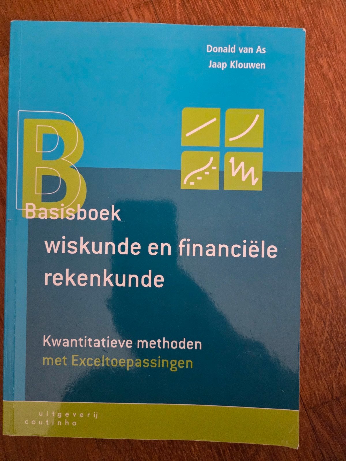 Basisboek wiskunde en financiële rekenkunde, Boeken, Studieboeken en Cursussen, Zo goed als nieuw, Gamma, Donald van As, Jaap Klouwen