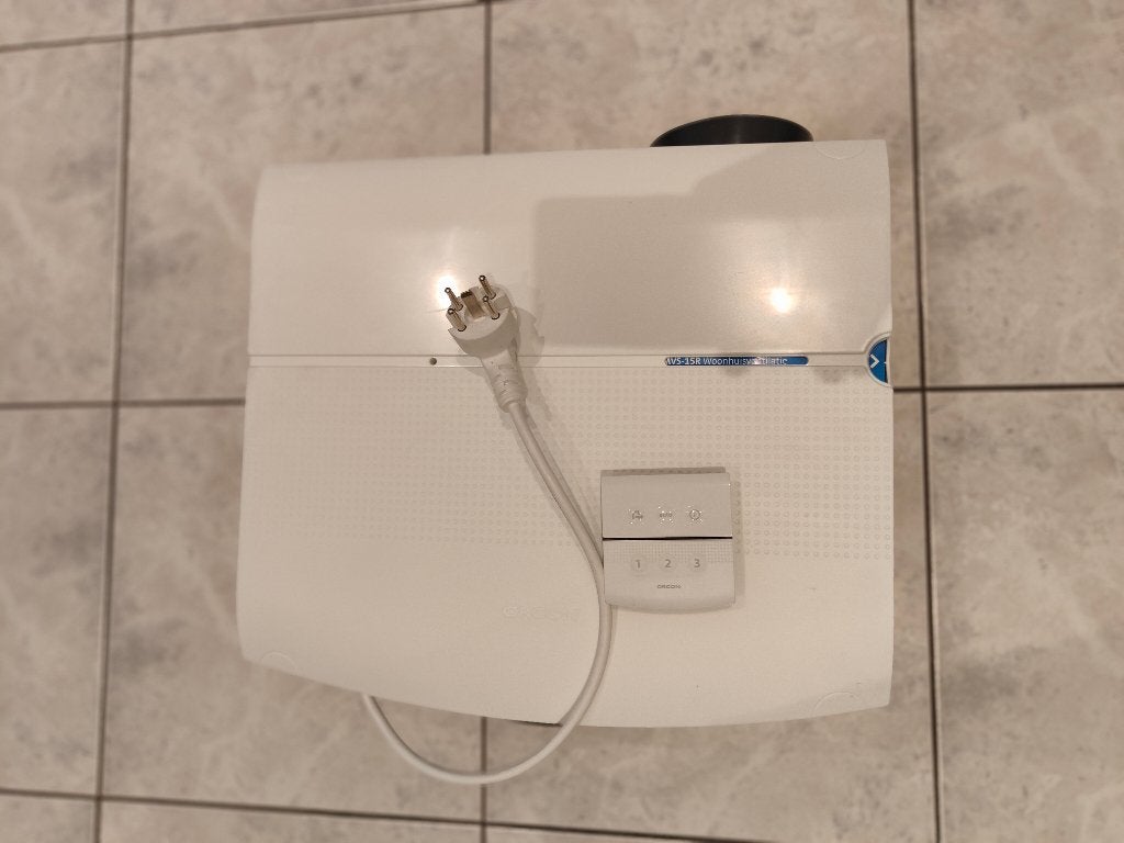 Orcon MVS 15RHBP, Doe-het-zelf en Verbouw, Ophalen of Verzenden, Gebruikt, Afzuiger