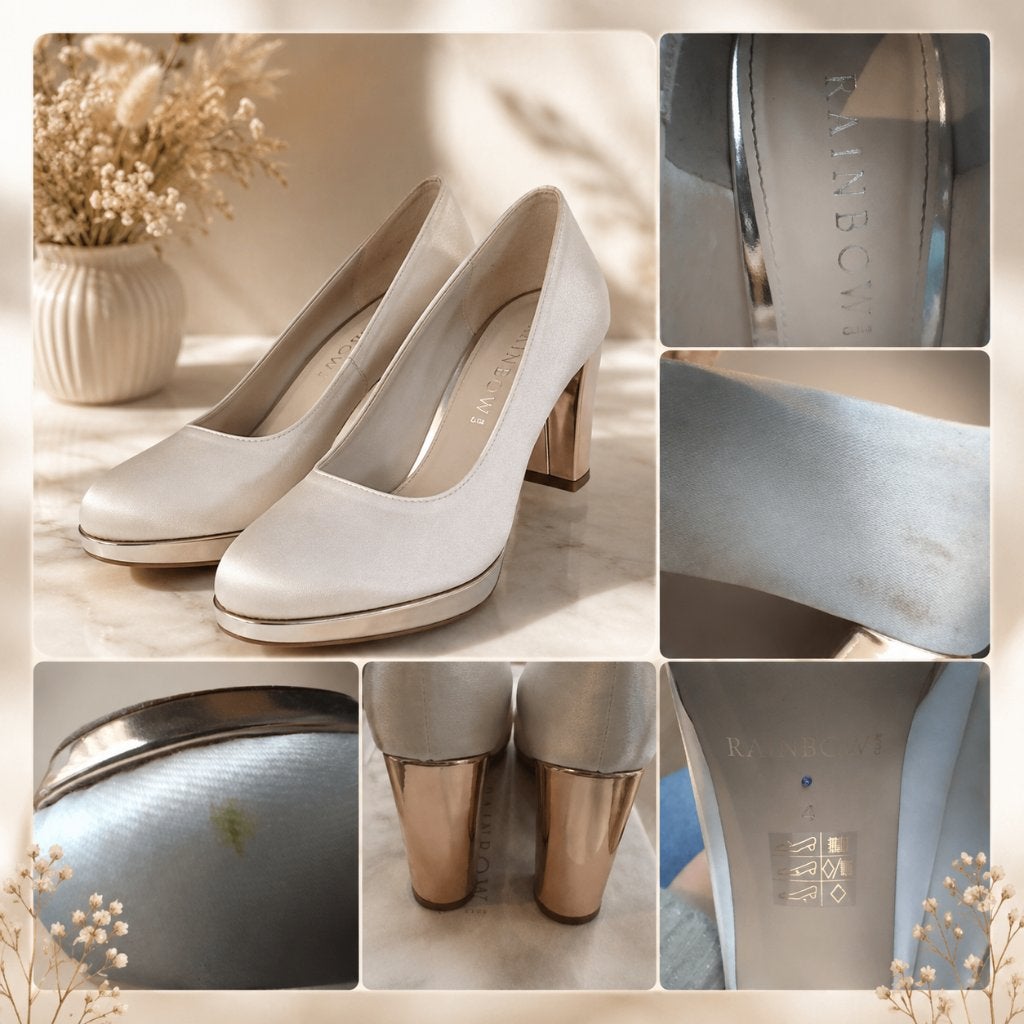 Rainbow Club Clair bruidsschoenen / pumps –  (Maat 37), Ophalen of Verzenden, Gedragen, Schoenen met hoge hakken
