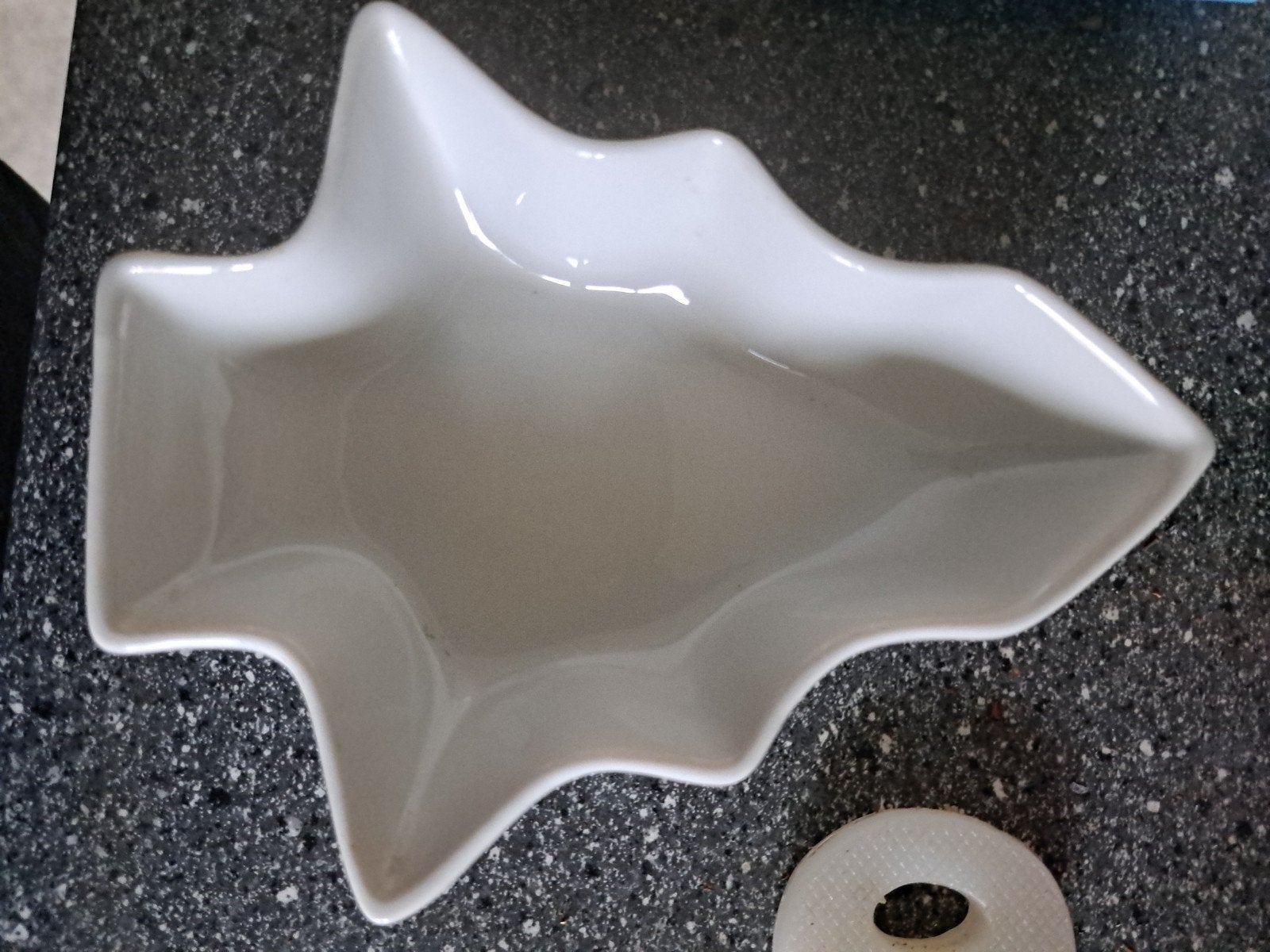 klein kerstboom schaaltje servies kerst, Ophalen