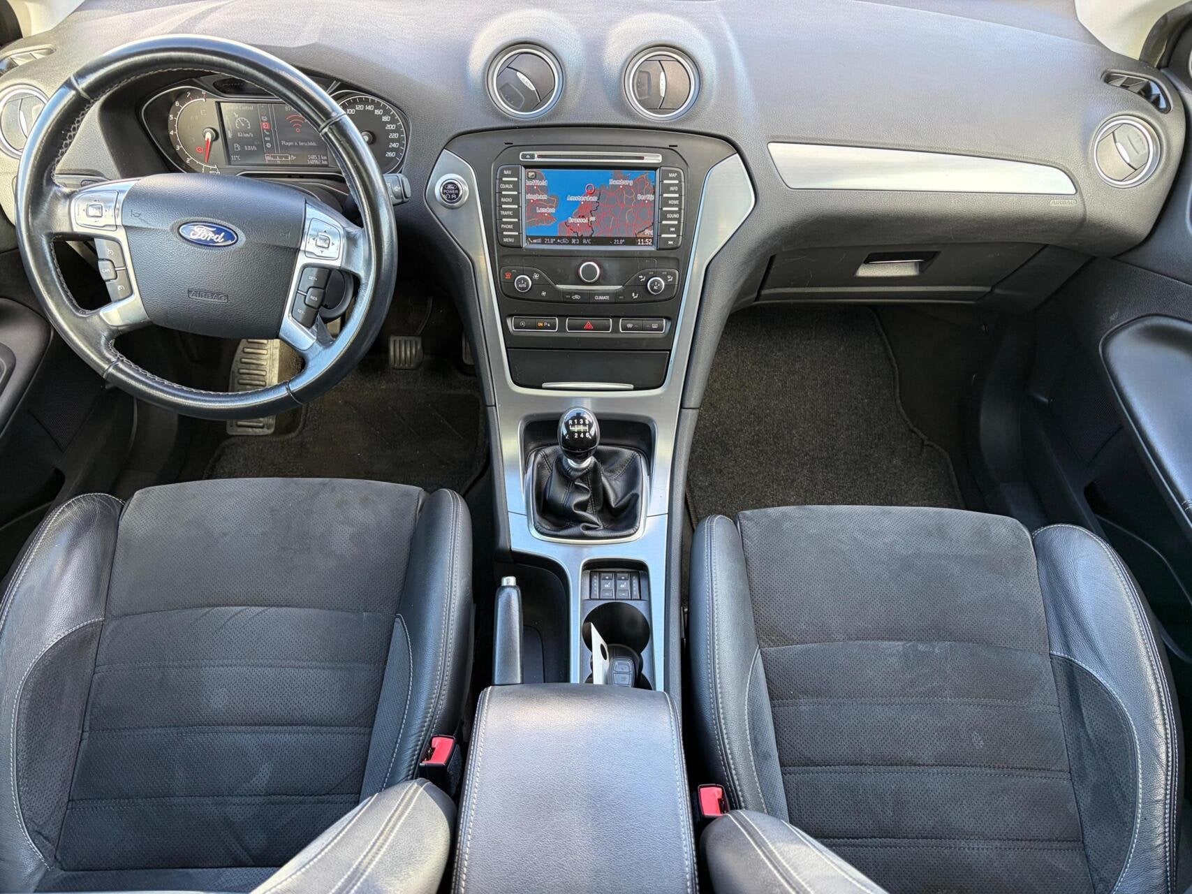 Ford Mondeo Wagon 1.6 EcoBoost Titanium, van 2e EIGENAAR❗, Auto's, Voorwielaandrijving, 15 km/l, Gebruikt, Zwart