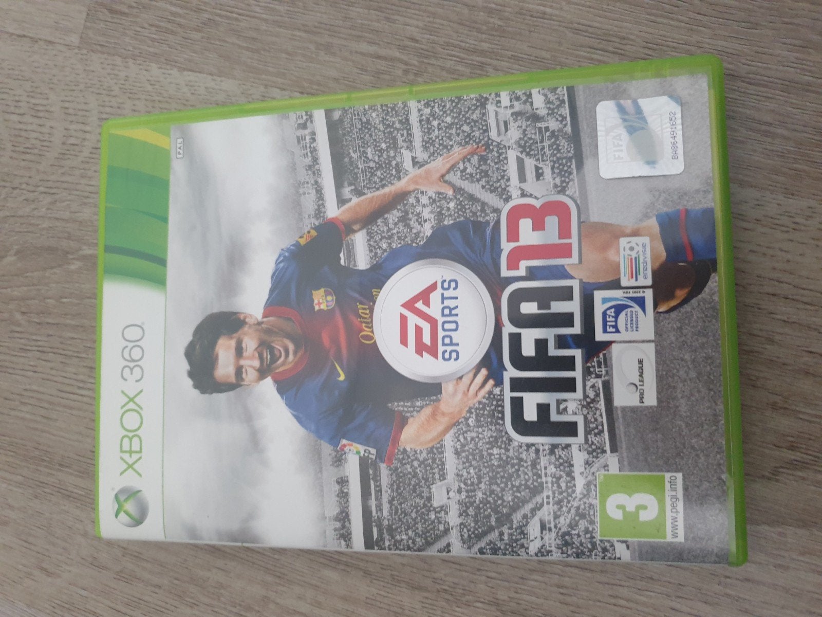 FIFA 13 Xbox 360 - Voetbalgame met Messi op de cover, Spelcomputers en Games, Games | Xbox 360, Ophalen, Gebruikt, Eén computer