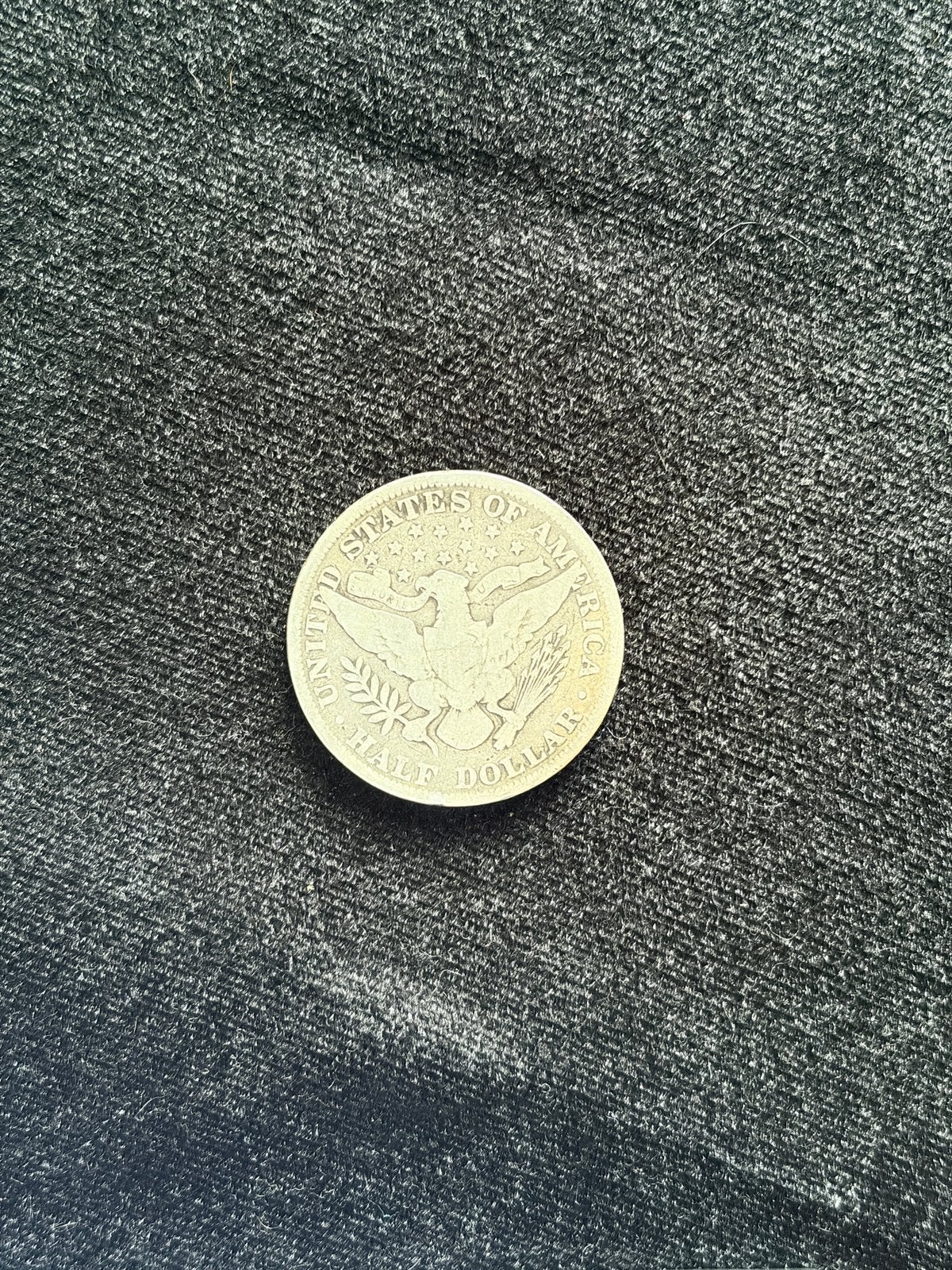 USA 1899 silver Barber half dollar, Ophalen, Noord-Amerika