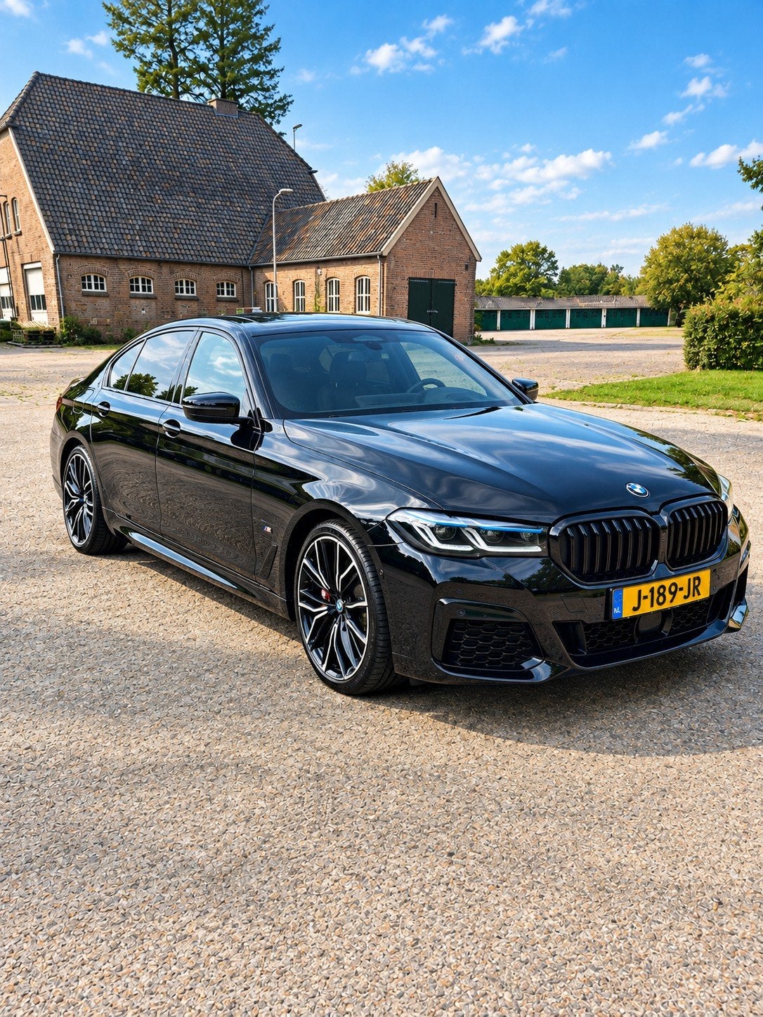 BMW 5-Serie 530i 252pk Aut 2020 !!Vol M-pakket!!, Auto's, 1998 cc, Achterwielaandrijving, Zwart, 4 cilinders