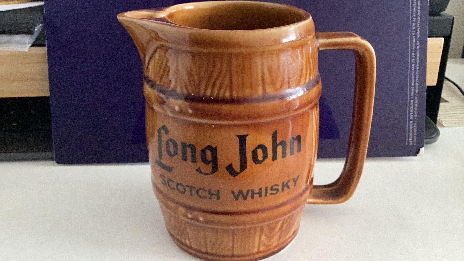 Long John Scotch Whisky Waterjug, Verzamelen, Ophalen of Verzenden, Gebruikt, Gebruiksvoorwerp