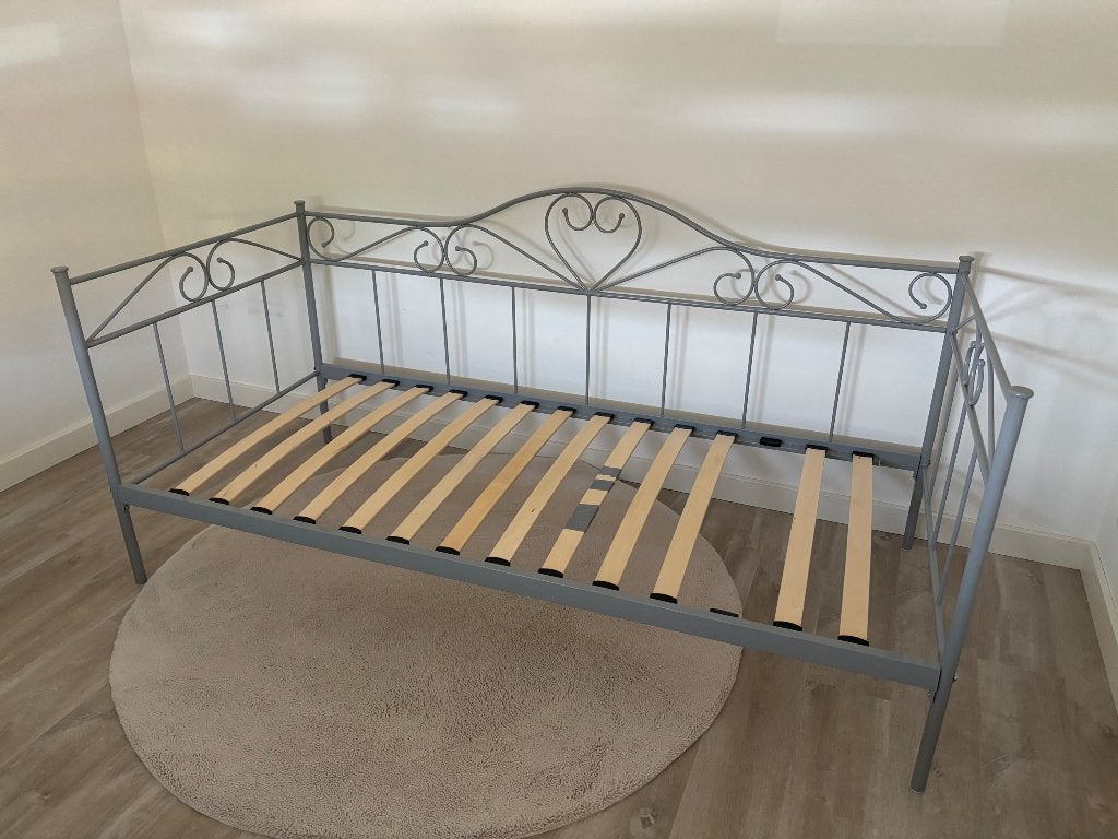 1 persoons bed, Ophalen, 90 cm, Eenpersoons, Zo goed als nieuw