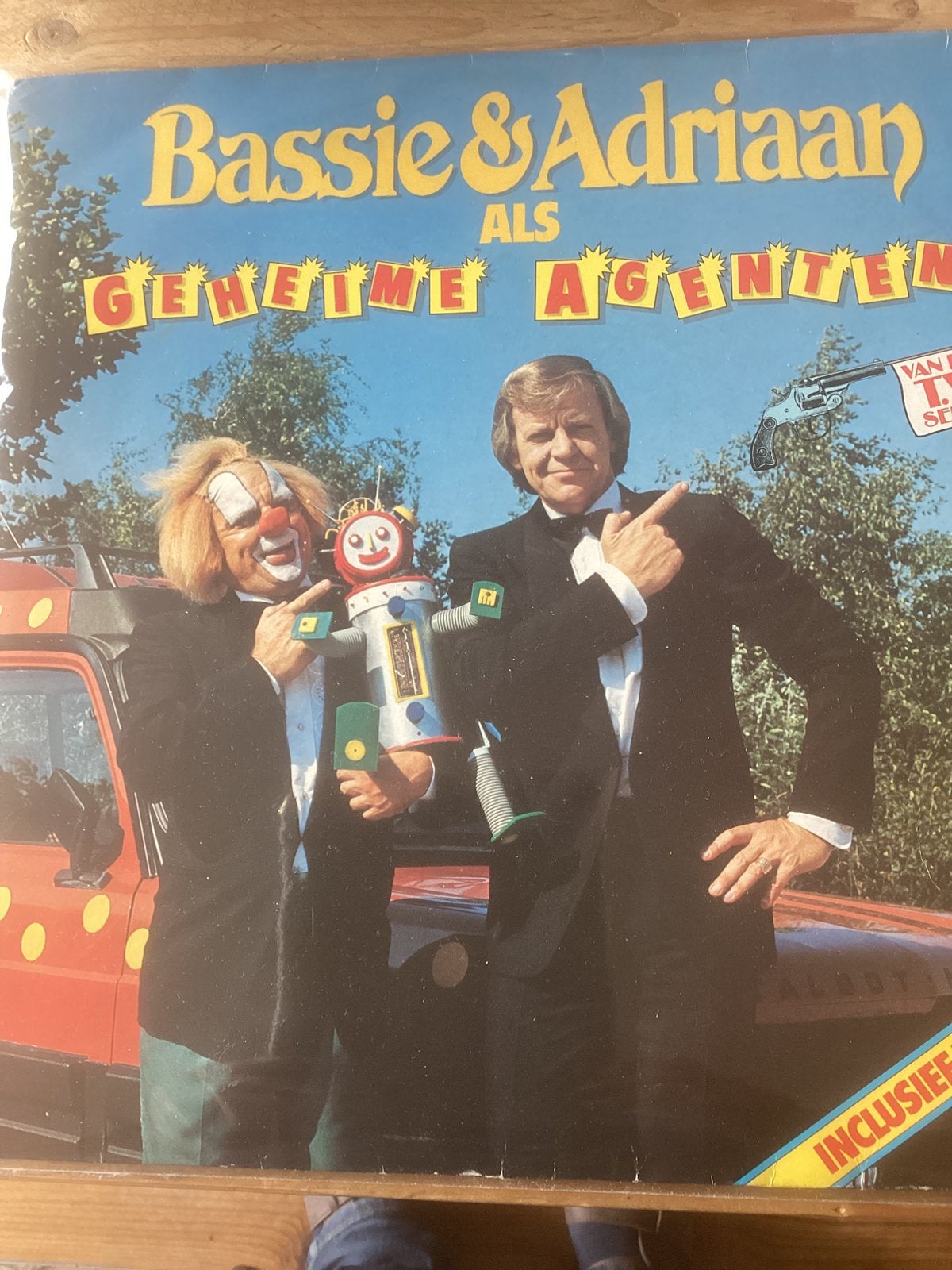 Bassie & Adriaan als geheime agenten, Ophalen of Verzenden, Zo goed als nieuw, 12 inch