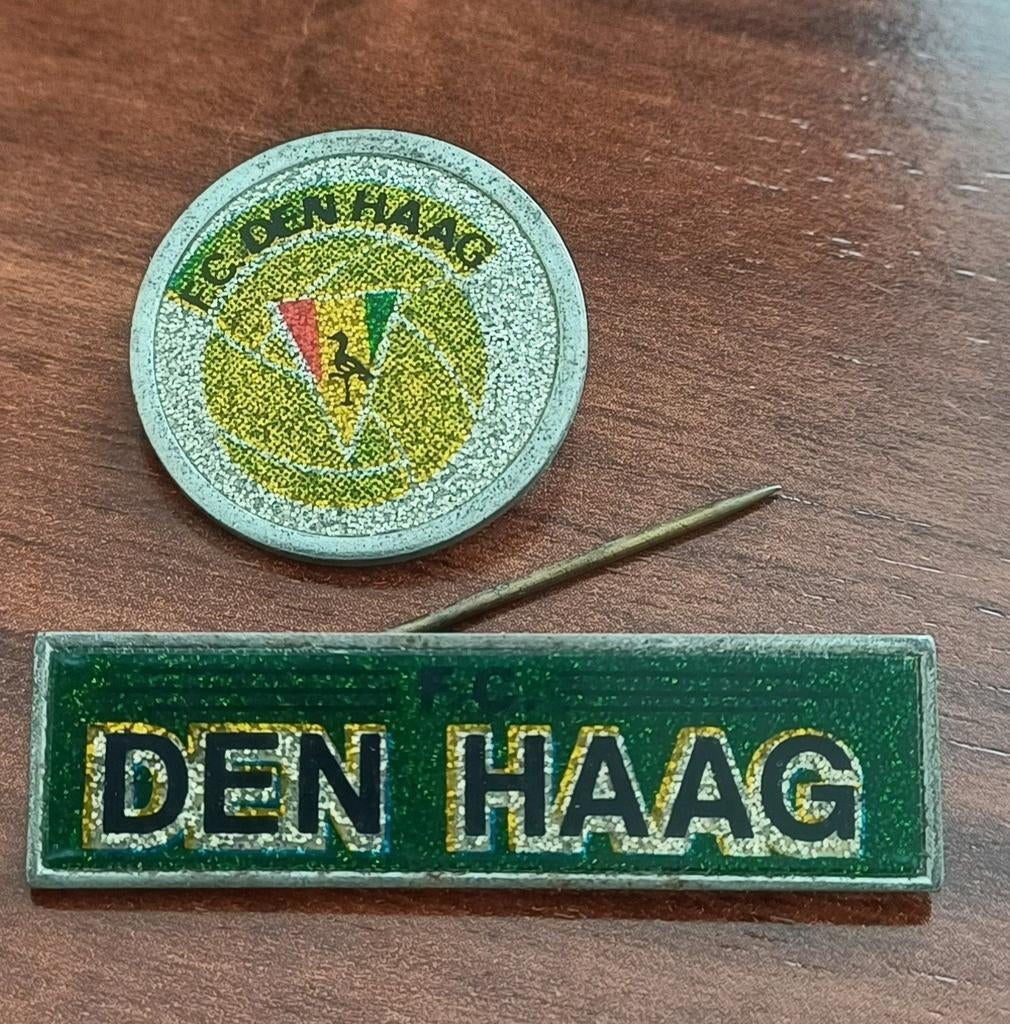 Fc den haag speldjes  jaren 80, Verzamelen, Ophalen of Verzenden, Zo goed als nieuw, Overige onderwerpen