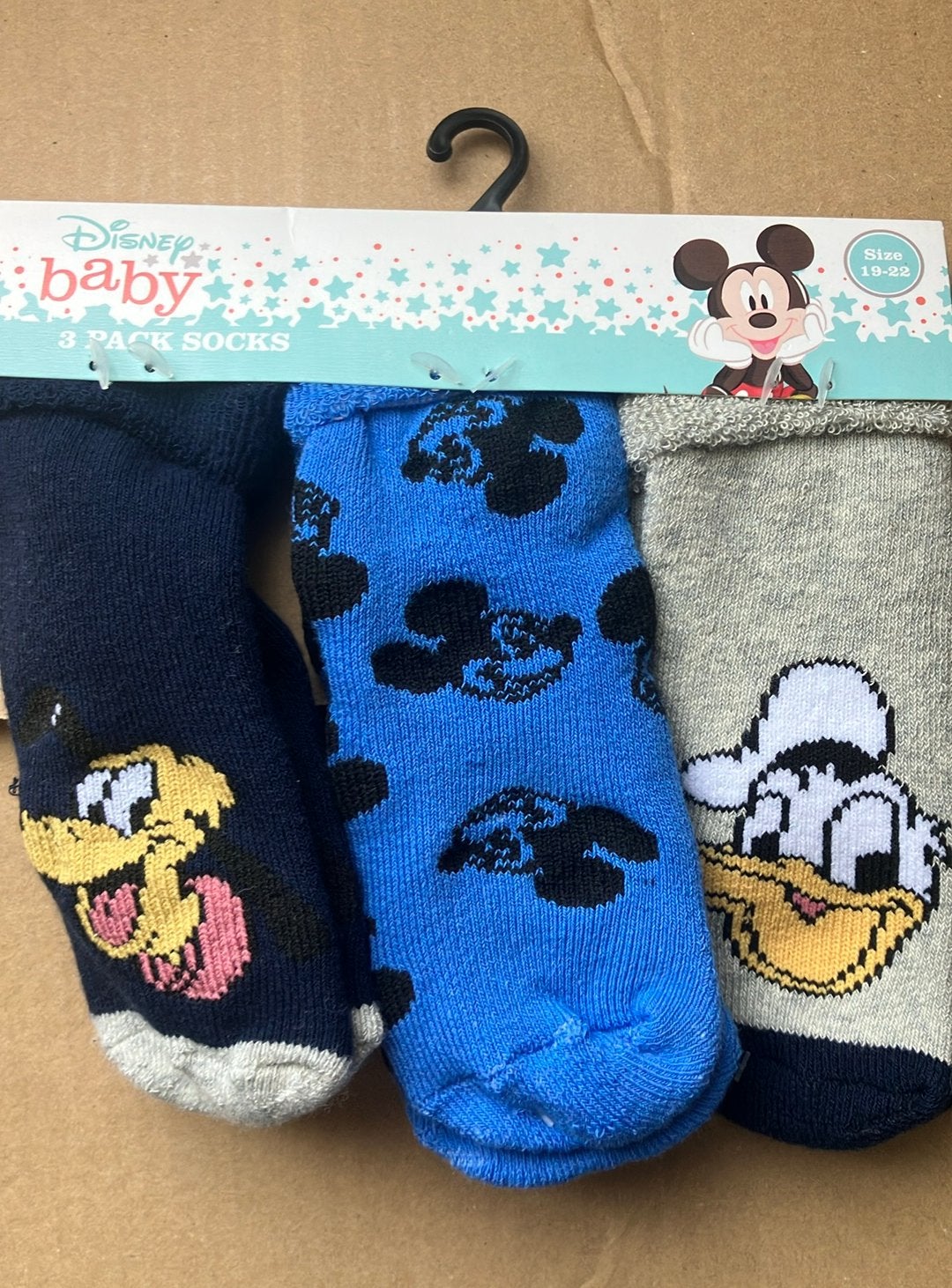 Te koop: Disney Baby Mickey Mouse sokken – 3-pack, Ophalen of Verzenden, Nieuw, Jongetje, Sokjes