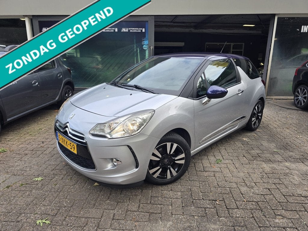 Citroen DS3 1.2 VTi So Chic | 1E EIGENAAR |12MND GARANTIE |, Auto's, Citroën, Voorwielaandrijving, Euro 5, Stof, Gebruikt