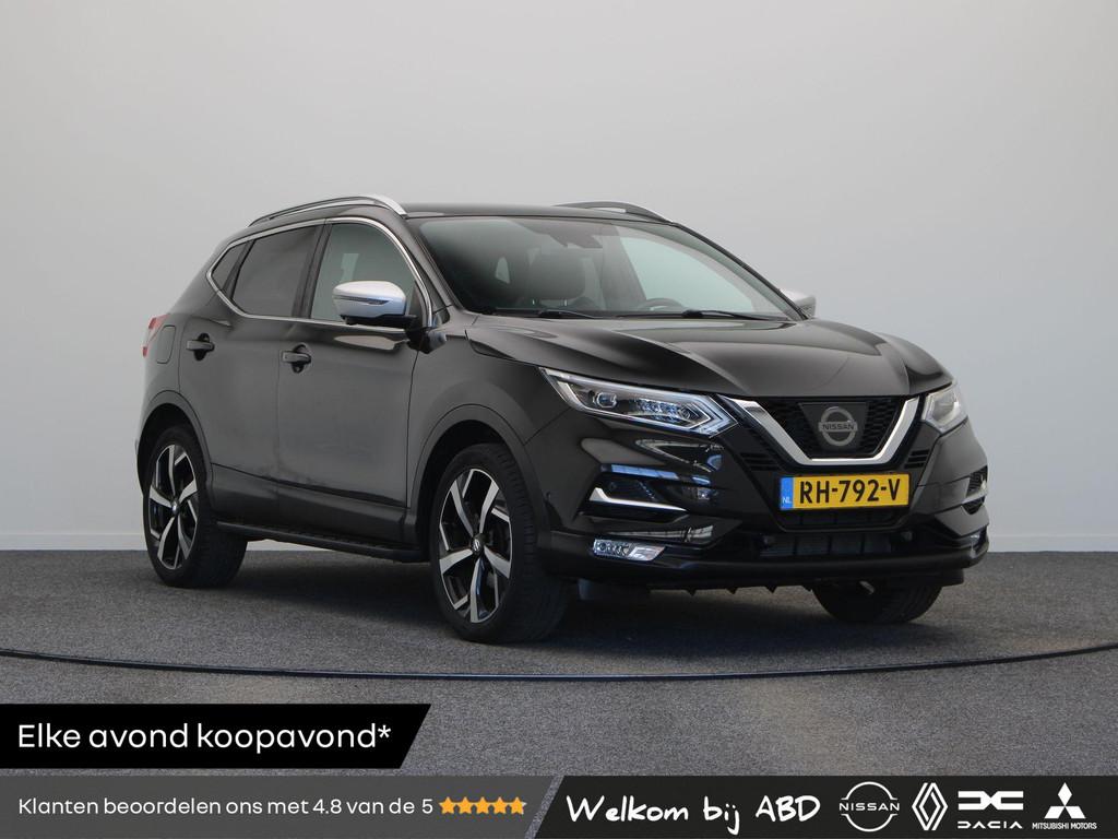 Nissan Qashqai 1.2 Tekna + | Bose | Panoramadak | Lederen Be, Auto's, Nissan, Bedrijf, Te koop, Qashqai, 360° camera, ABS, Achteruitrijcamera