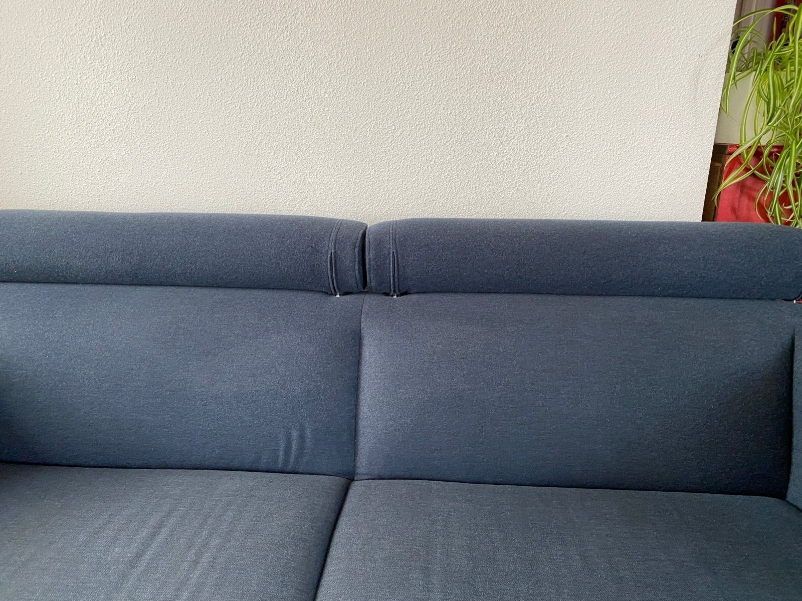 Rolf Benz design bank 2,5 zits met verstelbare hoofdsteunen, Ophalen, Gebruikt, Design-Modern, 150 tot 200 cm