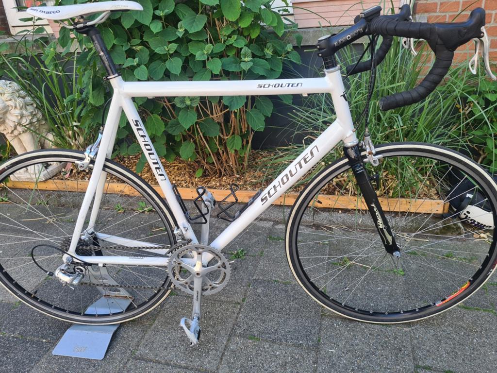 Schouten racefiets - Campagnolo Centaur - 62 cm frame, Gebruikt, Ophalen, Overige merken, 10 tot 15 versnellingen